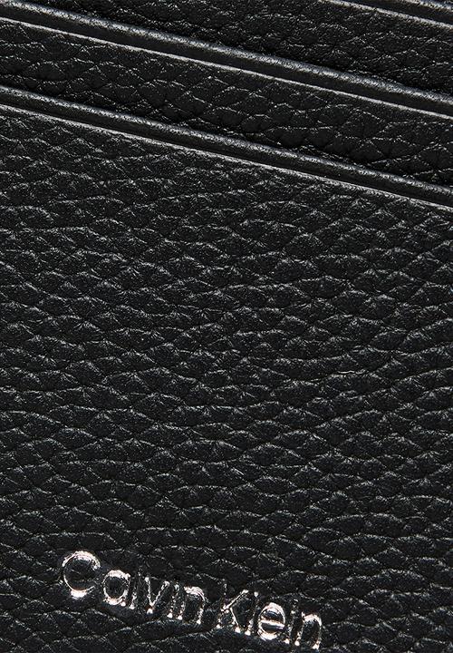 Calvin Klein - Foil Emboss Ew Card Case - Black