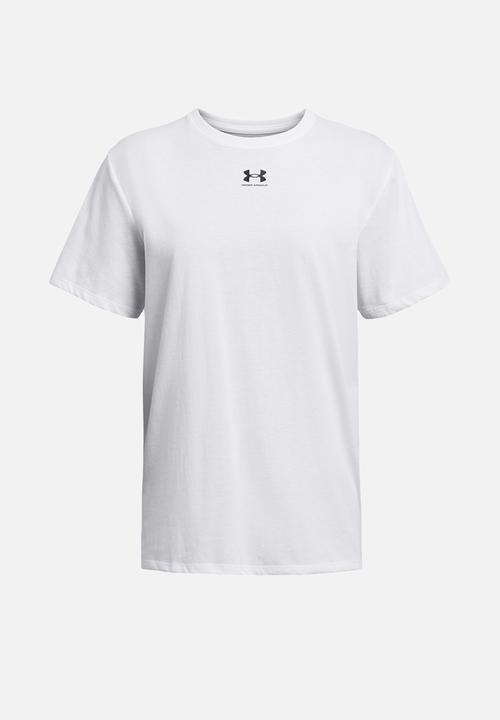 Under Armour - Campus Oversize Short Sleeve - White/Black