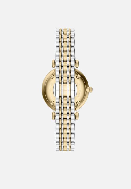 Armani - Gianni T-Bar Gift Set AR80086SET TwoTone - Gold/Silver