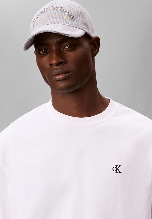 Calvin Klein - Corduroy Graphic Baseball Cap - Casual Blue