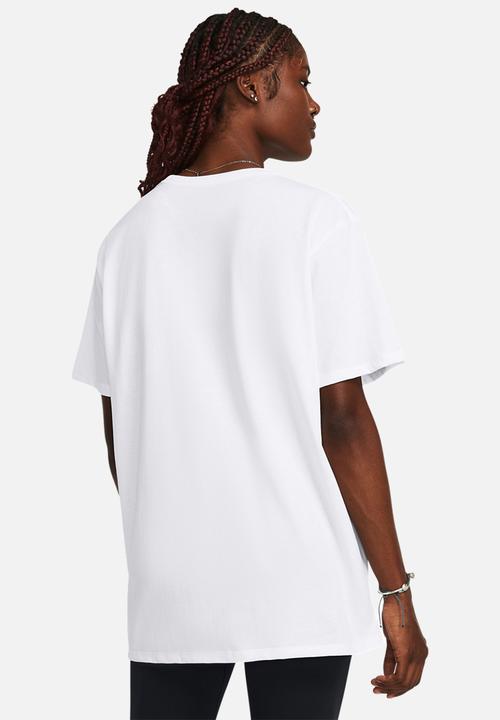 Under Armour - Campus Oversize Short Sleeve - White/Black