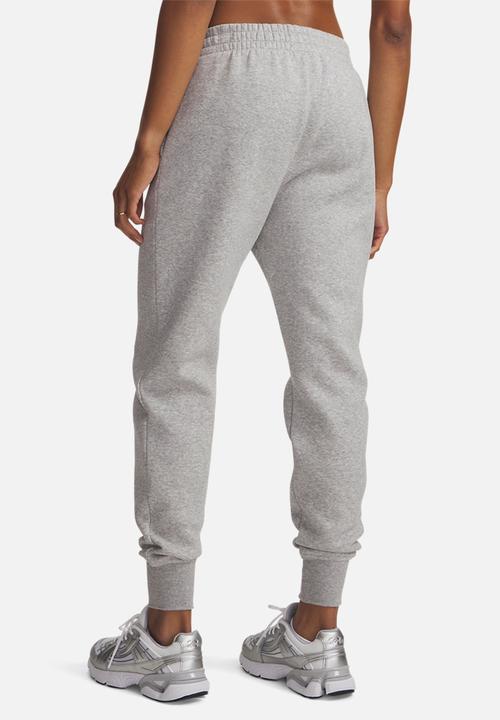 Under Armour - UA Icon Fleece Jogger - Mod Gray Light Heather/White