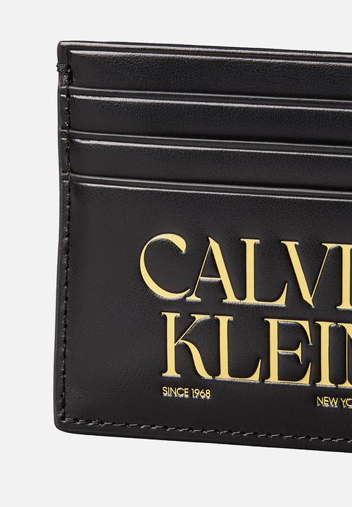 Calvin Klein - Graphic Card Case - Black