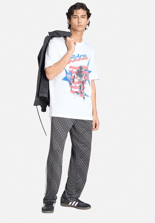 adidas Originals - Archive Football Stars Graphic Tee - White