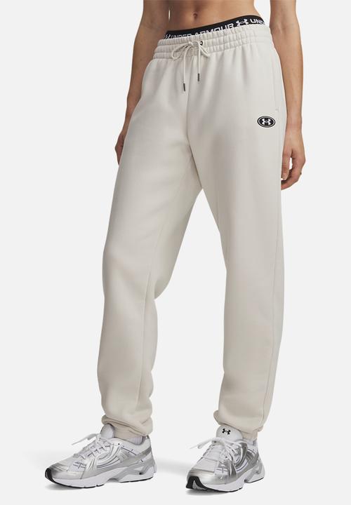 Under Armour - Icon Flc Nov Jogger - Summit White/White