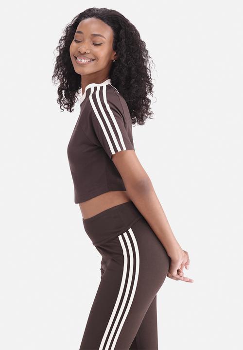 adidas Originals - Ih Baby Tee W - Aurora Coffee/Ecru Tint