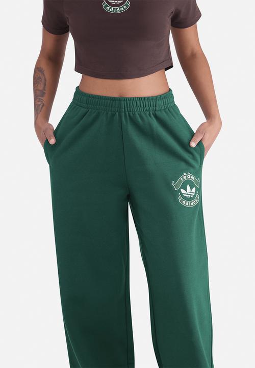 adidas Originals - Ih Pant W - Dark Green/Ecru Tint