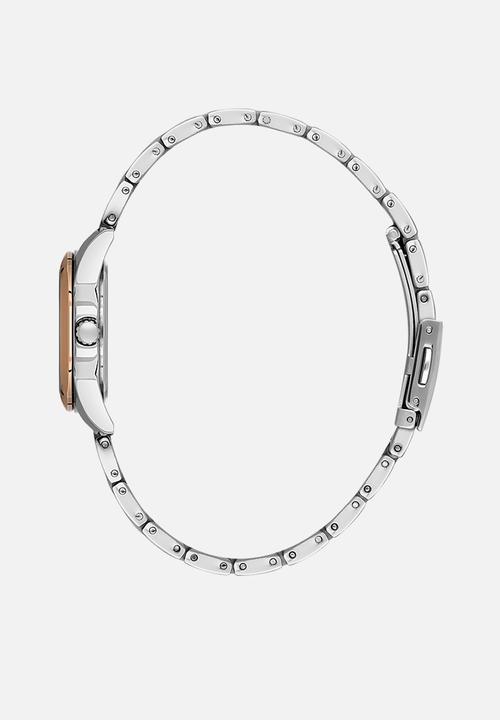 Daniel Klein - Mother Of Pearl Dial Two Tone Strap DK113929-6 - Silver/Rose Gold