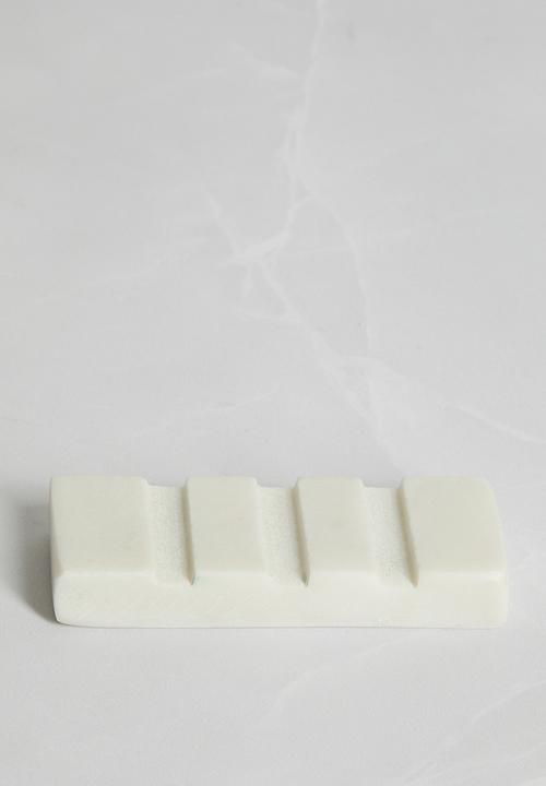 Sixth Floor - Marble Cutlery Rest - white