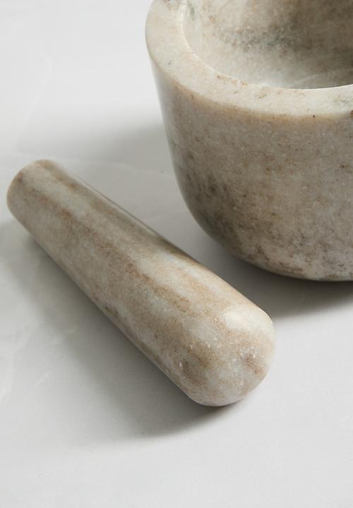 Sixth Floor - Marble Pestle & Mortar - Natural