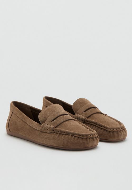 MANGO - Iso 1 loafer - medium brown