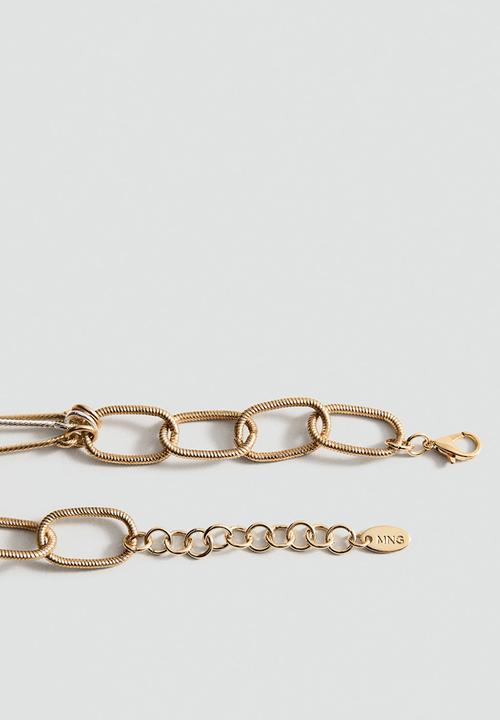 MANGO - Gala necklace - gold
