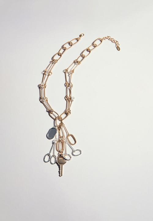 MANGO - Gala necklace - gold