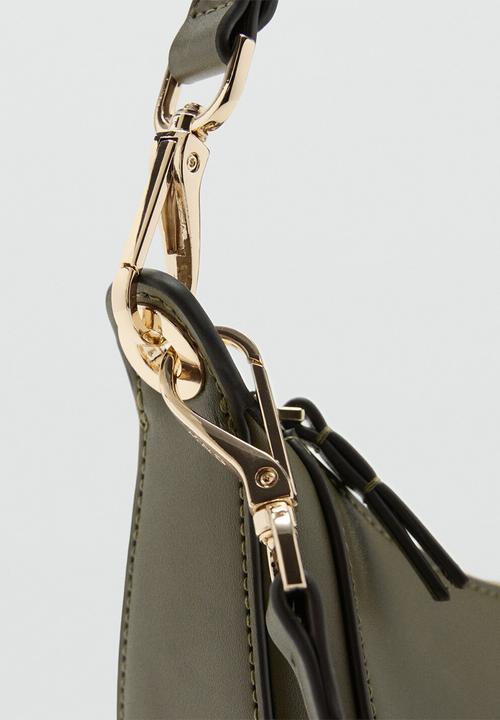 MANGO - Como Crossbody Bag - Khaki