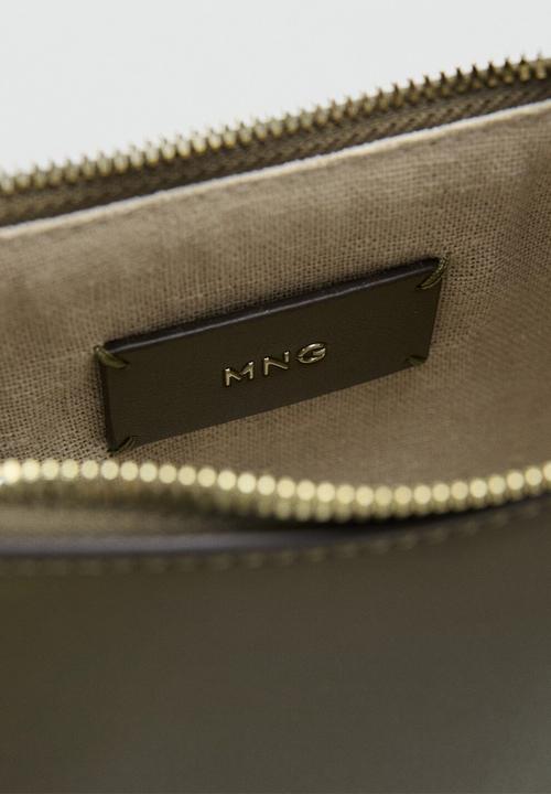 MANGO - Como Crossbody Bag - Khaki