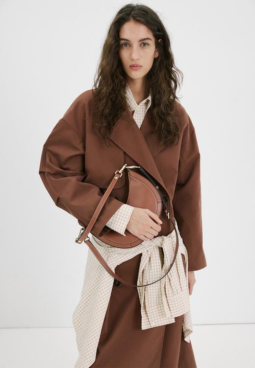 MANGO - Como Crossbody Bag - Brown