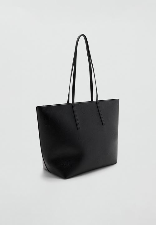 MANGO - Maribel tote bag - black