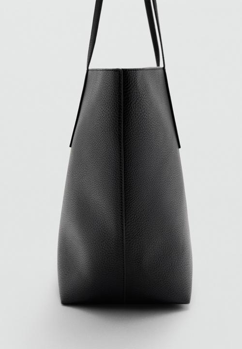 MANGO - Maribel tote bag - black
