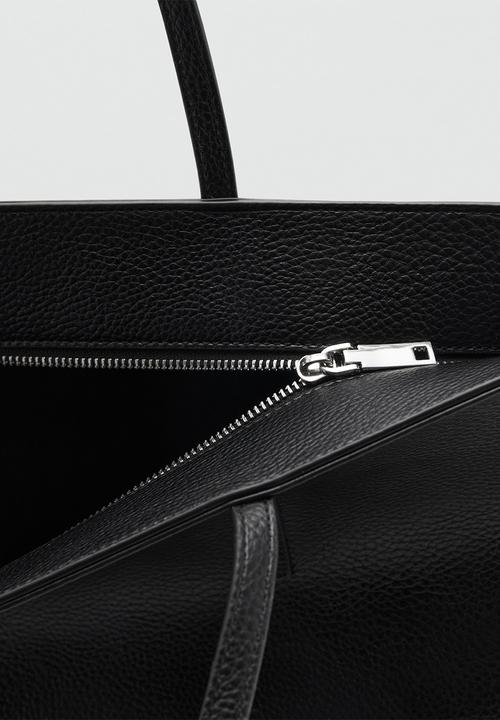 MANGO - Maribel tote bag - black