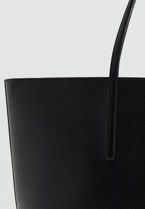 MANGO - Maribel tote bag - black