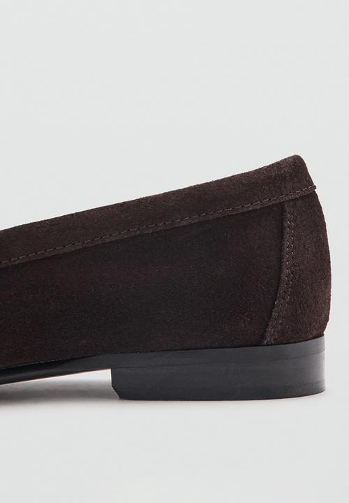 MANGO - Corso loafer - dark brown