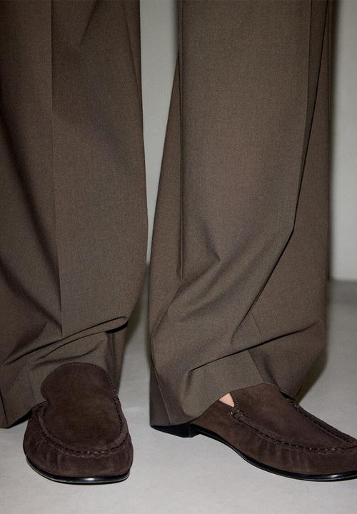 MANGO - Corso loafer - dark brown