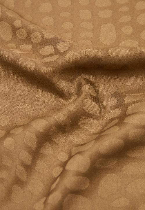 MANGO - Jacky neckerchief - brown