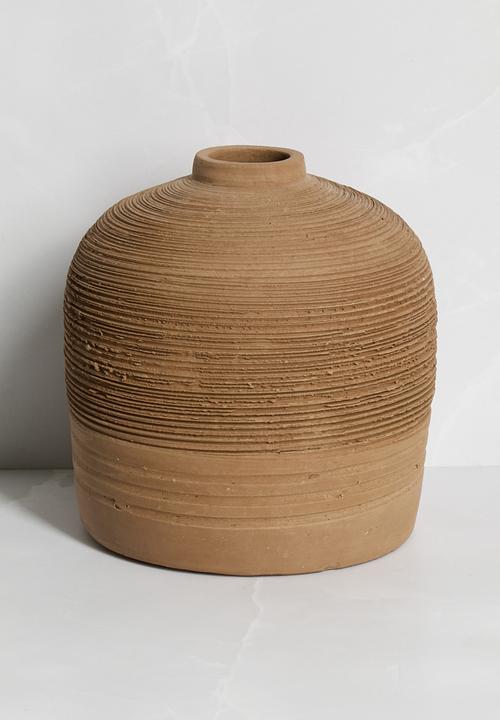 Sixth Floor - Essa Terracotta Vase - Terracotta