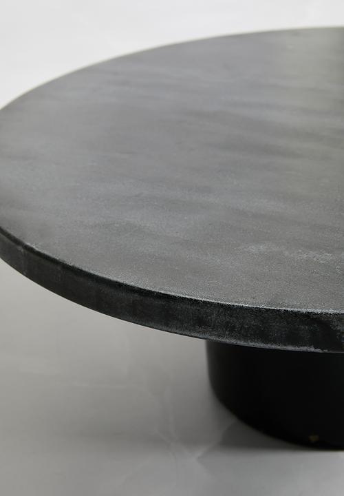 Sixth Floor - Marble & Wood Cake Stand - Black