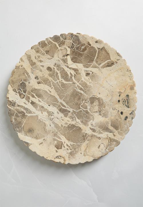 Sixth Floor - Marble Trinkets Tray - Natural