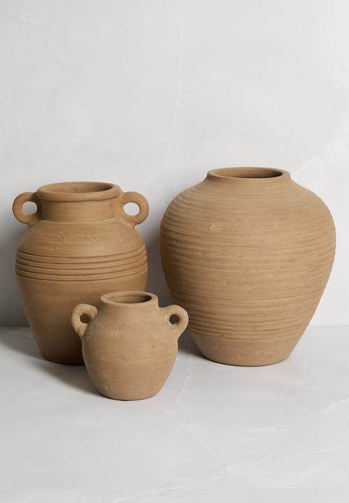 Sixth Floor - Casa Terracotta Vase - Natural