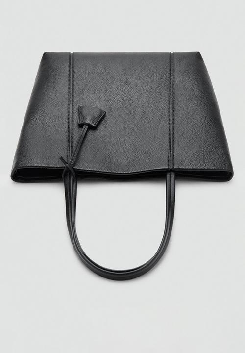 MANGO - Gracie tote bag - black