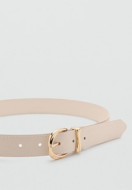 MANGO - Belt Twister - Light Beige