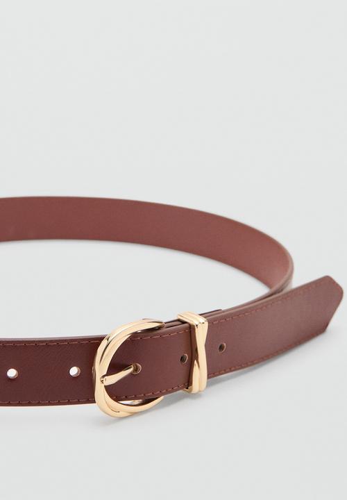 MANGO - Belt Twister - Brown