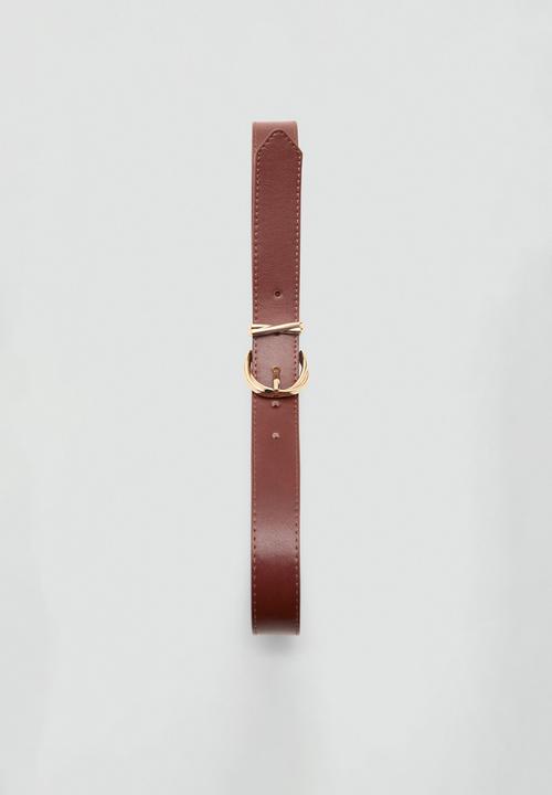 MANGO - Belt Twister - Brown
