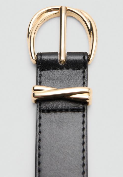 MANGO - Belt Twister - Black