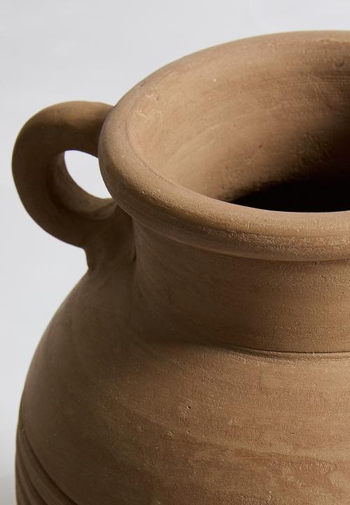 Sixth Floor - Medina Terracotta Vase - Terracotta