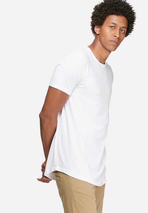 basicthread - Curved hem longline tee