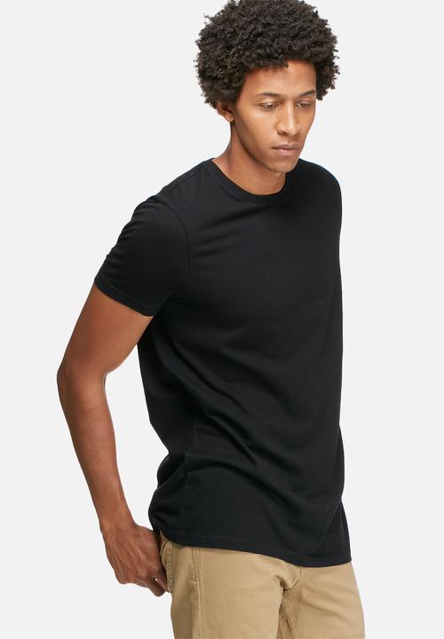 basicthread - Longline crew neck tee