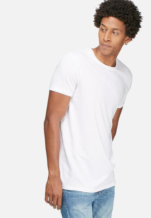basicthread - Longline crew neck tee