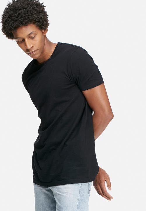 basicthread - 2 pack longline crew neck tee