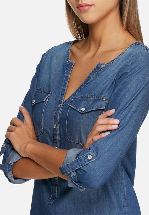 Jacqueline de Yong - Wyre denim shirt