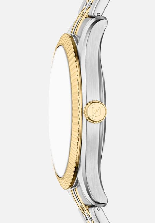 Fossil - Campbell FS6141 Watch - Gold/Silver