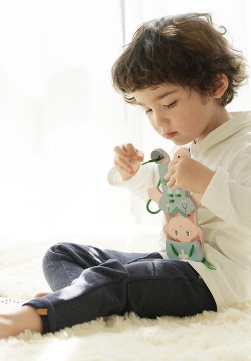 Greenbean Learning - Classic World - 'My Job' Lacing Activity Set: Girl