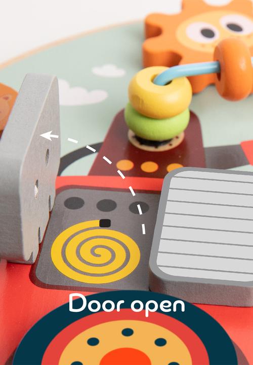Greenbean Learning - Classic World - Fire Engine Busy Board Play Set