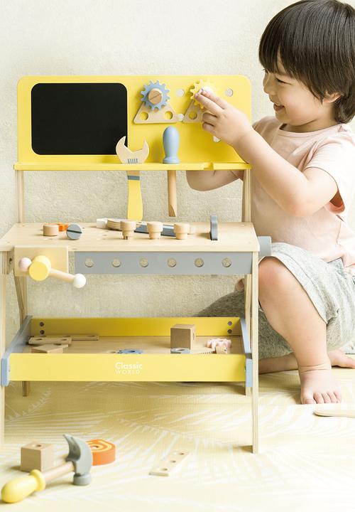Greenbean Learning - Classic World - Pretend & Play - Modern Tool Bench