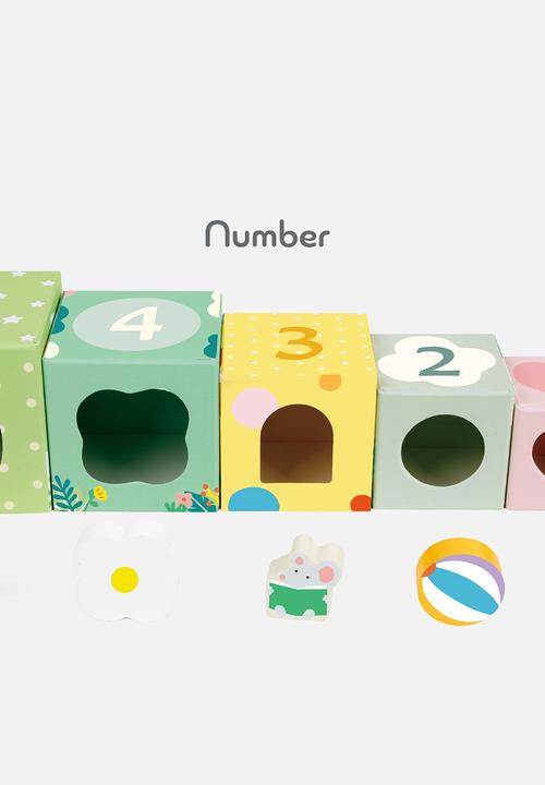 Greenbean Learning - Classic World - Forest Stacking Cubes