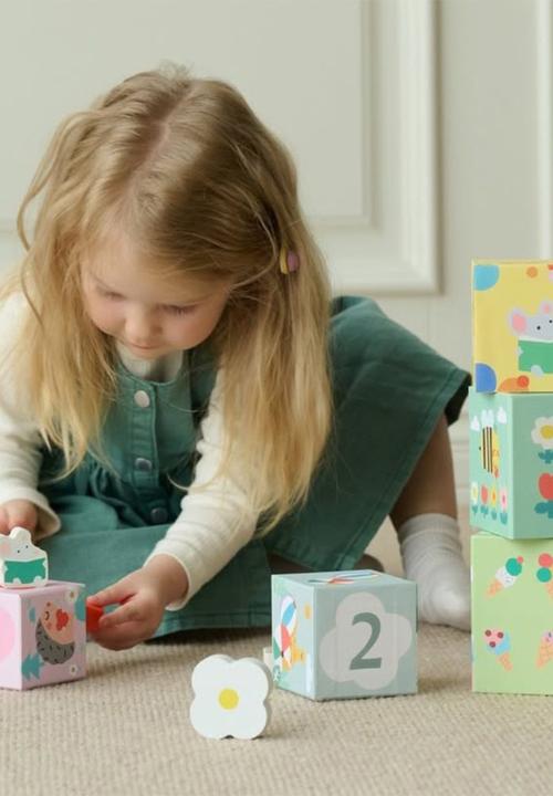 Greenbean Learning - Classic World - Forest Stacking Cubes