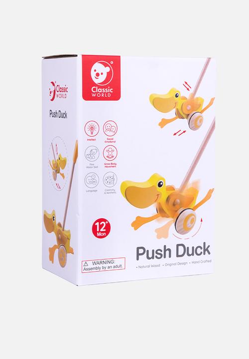 Greenbean Learning - Pull & Push Toy - Duck