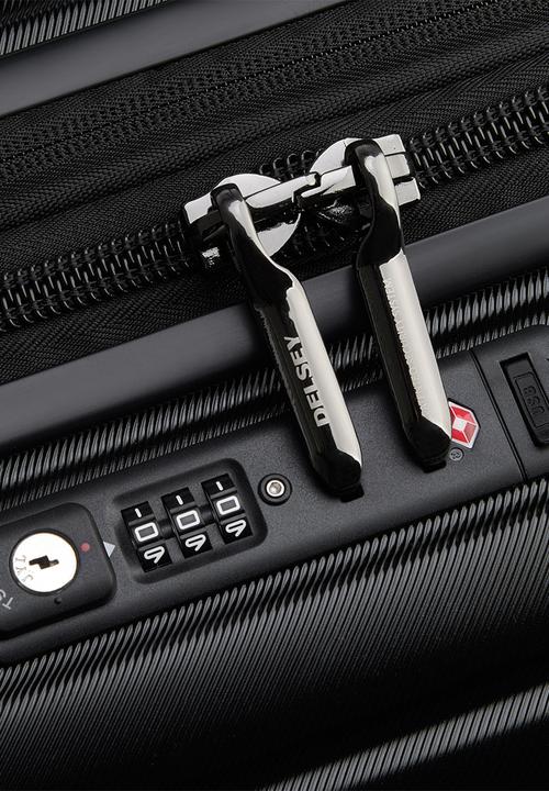 Delsey - Delsey Small Shadow 5.0 55Cm 4Dw Cabin Trolley Case - Black